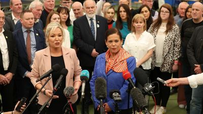 Sinn Féin wins most votes in Northern Ireland Assembly for the first time