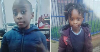 Missing twins, 6, who vanished after playing in front garden FOUND by police