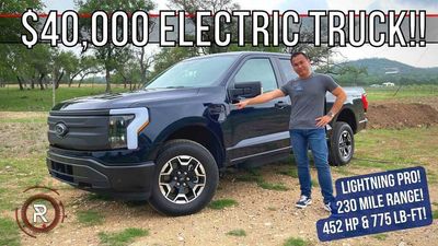 "Crazy Affordable" Ford F-150 Lightning Pro Is A Very Impressive Work Truck