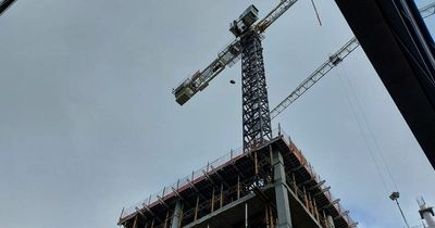 Multiple rescue crews called to incident at crane in Dublin