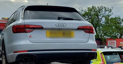 'Drive like an idiot, lose your car', say police as they seize Audi