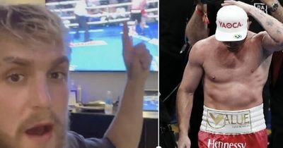 Jake Paul responds to Canelo Alvarez defeat with X-rated message to Eddie Hearn