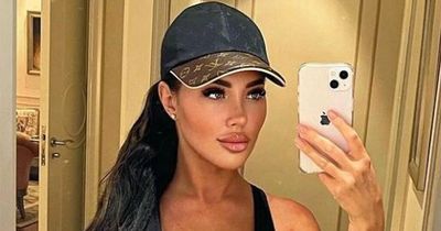 TOWIE star Yazmin Oukhellou fractures ankle but she continues to party in Dubai