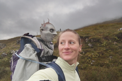 French artist climbing Scottish munros to raise money for lymphoma