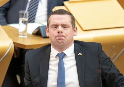 Douglas Ross fighting for his leadership life after disastrous local elections