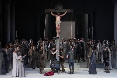 Centuries-old passion play returns after pandemic break