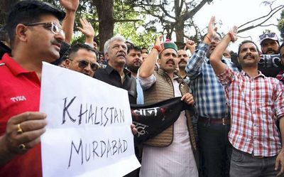 ‘Khalistan’ flags found at Himachal Pradesh Assembly gate in Dharamshala