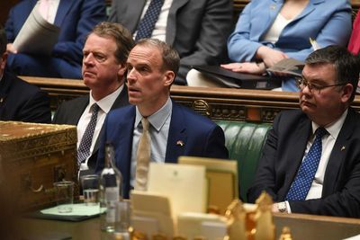 Dominic Raab attempts to downplay historic Sinn Fein victory in Northern Ireland