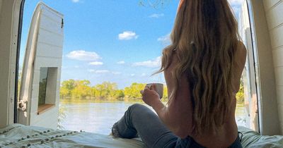 City worker quits £100k job to live in van with her dog