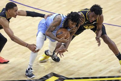 Ja Morant deletes his ‘broke the code’ tweet shortly after posting video of his knee injury