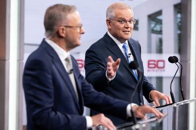 Scott Morrison and Anthony Albanese clash over cost of living and integrity in messy leaders’ debate