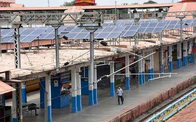 Efficient usage of solar energy helping railways save power charges