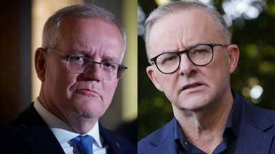 Anthony Albanese and Scott Morrison in fiery debate over anti-corruption commission, national security and cost of living