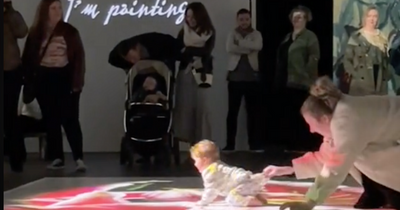 Edinburgh Van Gogh Alive audience in stitches as adorable baby takes centre stage