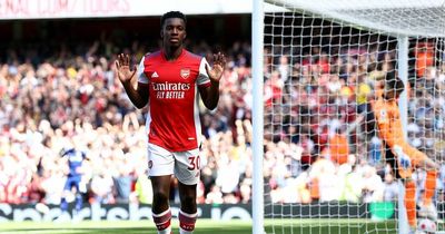 Micah Richards and Jamie Redknapp agree on Eddie Nketiah after brace during Arsenal vs Leeds