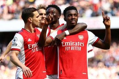 Arsenal 2-1 Leeds: Eddie Nketiah at the double as Gunners move four points clear of Tottenham before derby