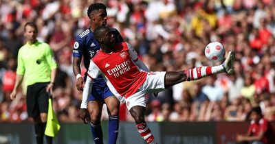 Arsenal No.2 vents fury at Nicolas Pepe in on-field ticking off after blunder vs Leeds