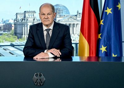 Germany's Scholz says on WW2 anniversary Putin will not win his war