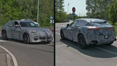 Ferrari Purosangue Spied During On-Road Testing