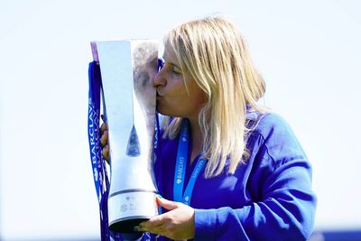 Emma Hayes left ‘mentally drained’ after Chelsea clinch third successive title