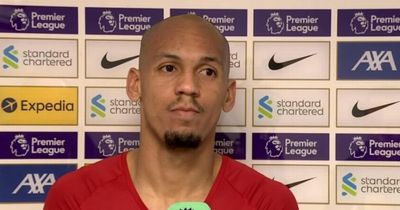 Liverpool star Fabinho sends defiant Premier League title message after Tottenham slip