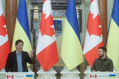 Canada's Trudeau announces new weapons for Ukraine in visit to Kyiv