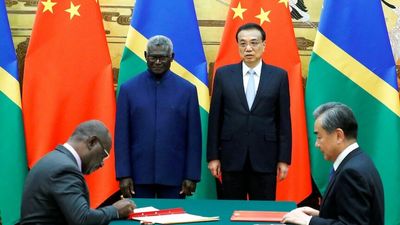 Australian officials raise 'serious concerns' with China about Solomon Islands deal