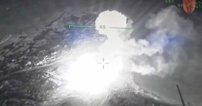 Russian helicopter blown up in Ukrainian drone strike on Snake Island