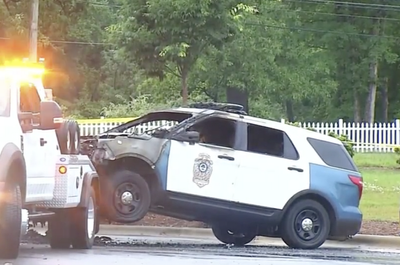 Suspect shot dead after throwing Molotov cocktails at North Carolina police station