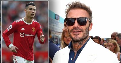 David Beckham comments on Cristiano Ronaldo's Man Utd future during Miami GP appearance