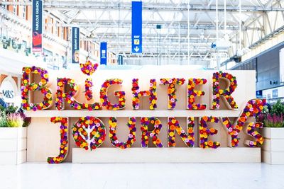 Railway stations to display flowers to boost passengers’ mental health