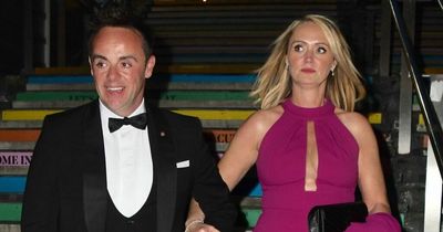 Ant McPartlin clinches to wife Anne-Marie as he leads leavers from BAFTAs 2022
