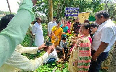 Assam Science Society creates first micro-forest in college