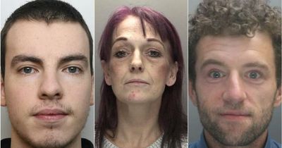 Faces of 10 people jailed in Liverpool this week