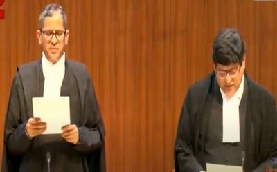 Sudhanshu Dhulia, Jamshed Burjor Pardiwala take oath as Supreme Court judges