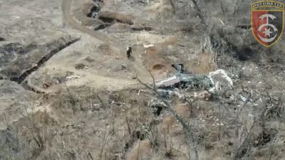 VIDEO: Howz About That: Ukrainian Brigade Destroys Russian Howitzer And Tanks