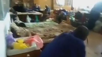 VIDEO: Shocking Footage Shows Ghetto-Like Filtration Camp In Besieged Mariupol