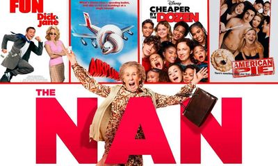 Scarlet O’Haha: why do film posters for comedies always have huge red letters?