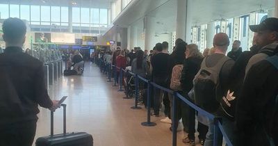 Manchester Airport passengers warn they've never seen queues 'this bad'