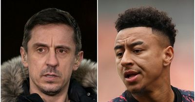 Gary Neville sends ruthless message to Jesse Lingard about Manchester United farewell