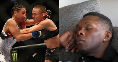 UFC champion Israel Adesanya fell asleep during "most boring fight ever"