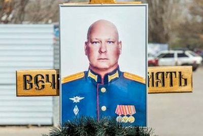 Russia confirmed to have lost 40th colonel in Ukraine war as Vladimir Putin marks Victory Day in Moscow