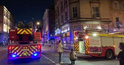 Fire breaks out at Pizzarova restaurant on Park Street