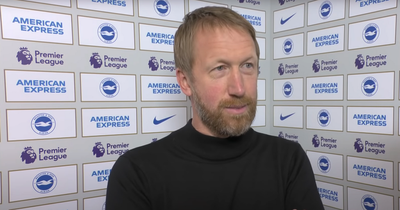 Graham Potter dismisses claims he could replace Antonio Conte as Tottenham manager