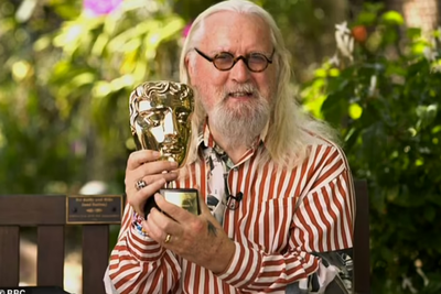 Billy Connolly gives moving Parkinson’s update as he receives Bafta Fellowship