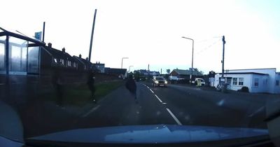 Heart stopping moment East Lothian child runs out onto busy road