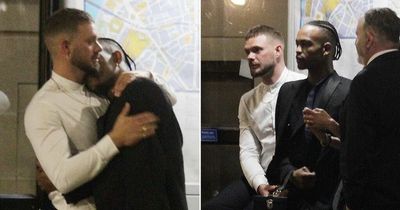Strictly's Johannes cosies up to John Whaite as they wait for bus home after BAFTAs