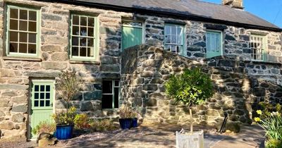 The 'one of a kind' property renovation with sunken courtyard garden that was once two cottages