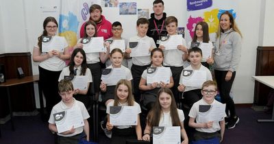 Paisley pupils' high-five for independent learning project