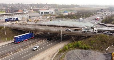 Gone in 60 seconds: See M6 bridge demolished in remarkable time-lapse video